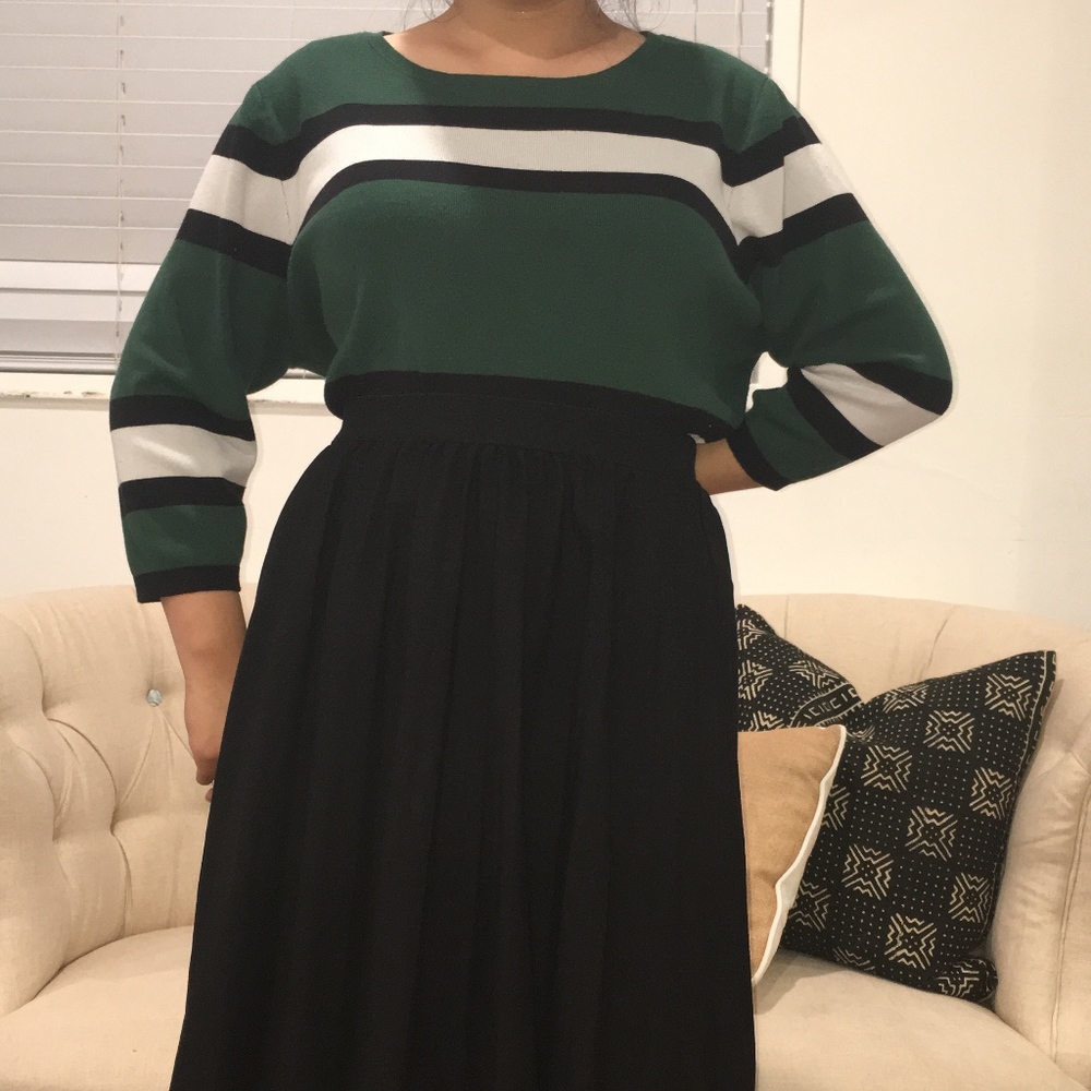 New Look Curves Stripe Sweater